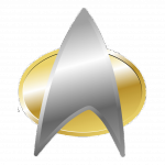 Starfleet Commbadge from the 2360s by Kris Trigwell